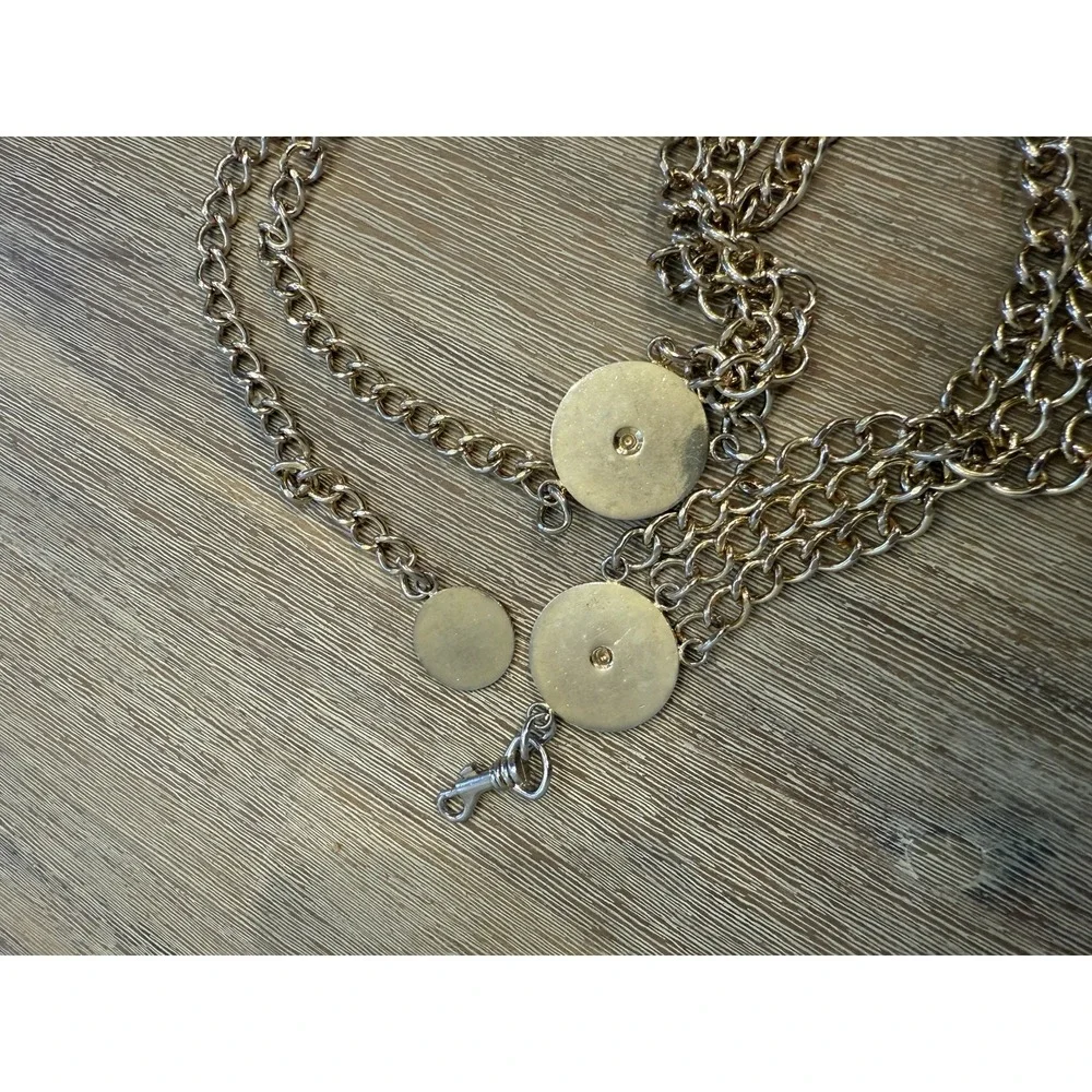 Chanel 31 rue cambon Paris iconic vintage chain gold belt 1954‎